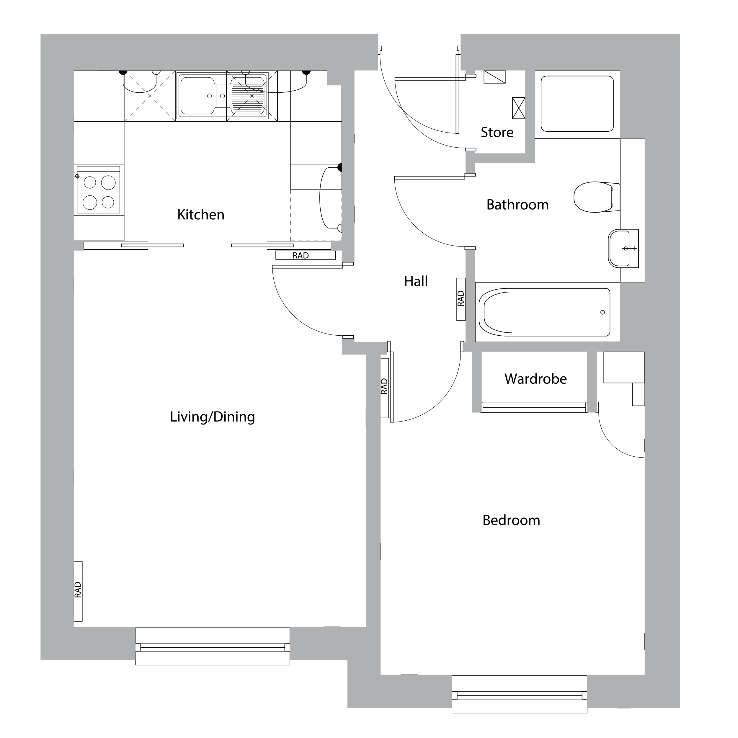 Snowberry Floor Plan