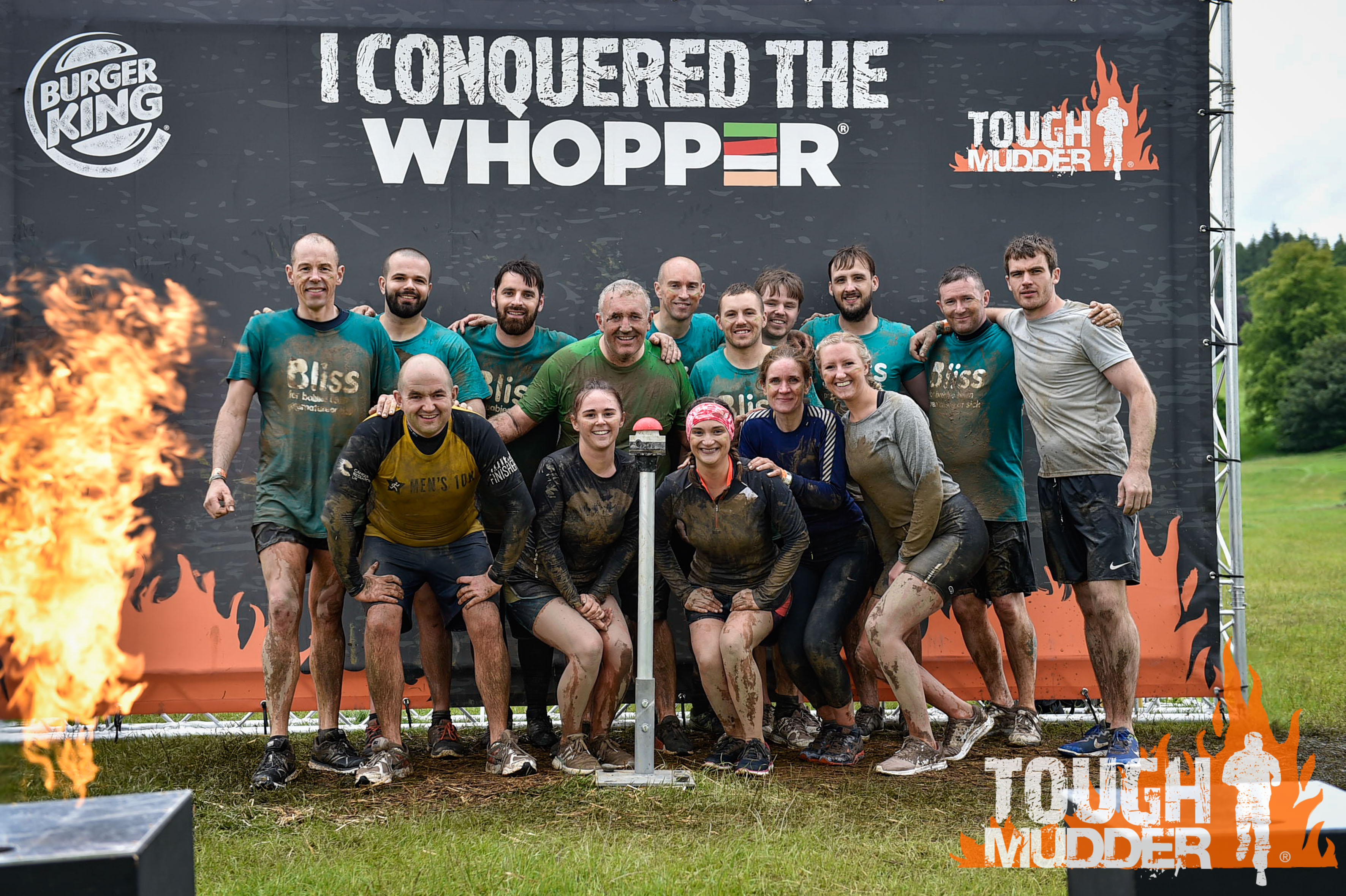 Cruden team at Tough Mudder event 