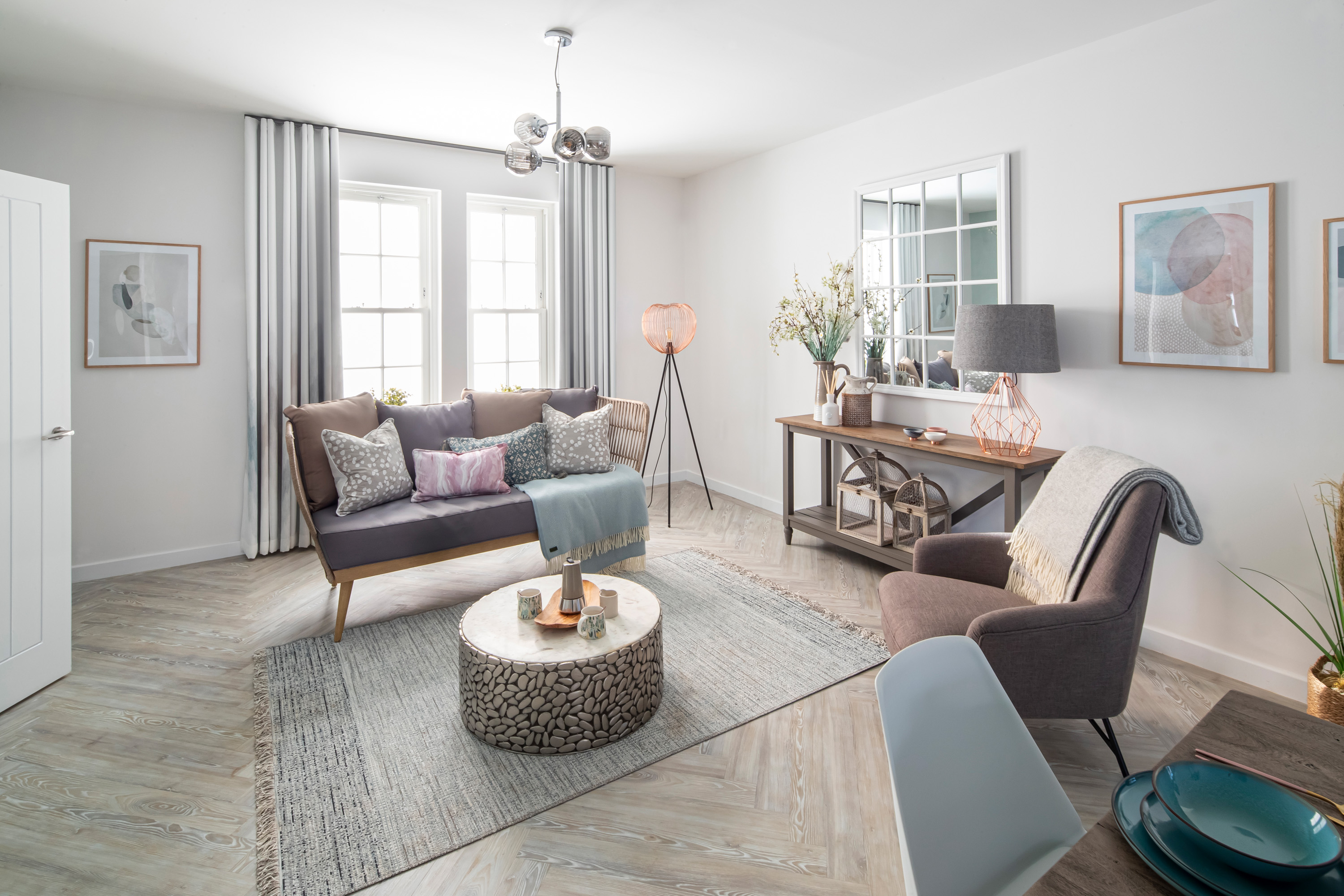 Longniddry Village show home