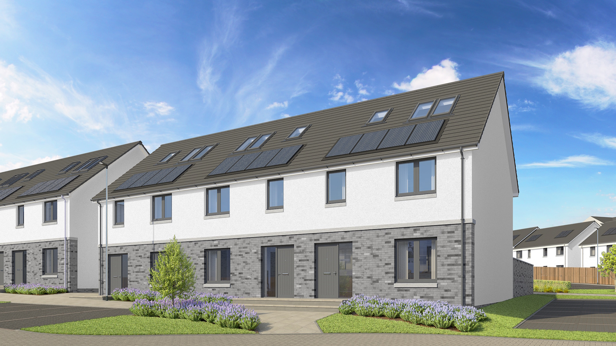 CGI of Snowdrop townhouse