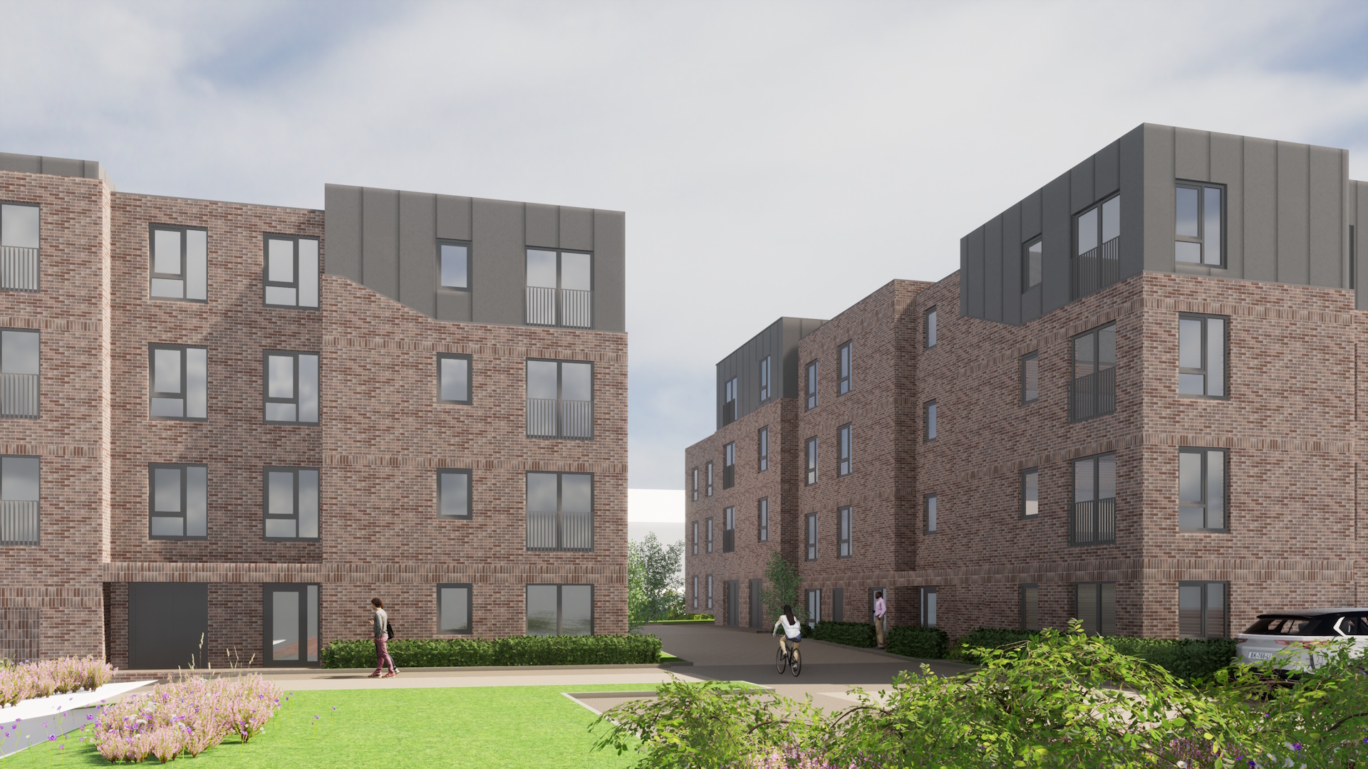 CGI of Fernieside Gardens
