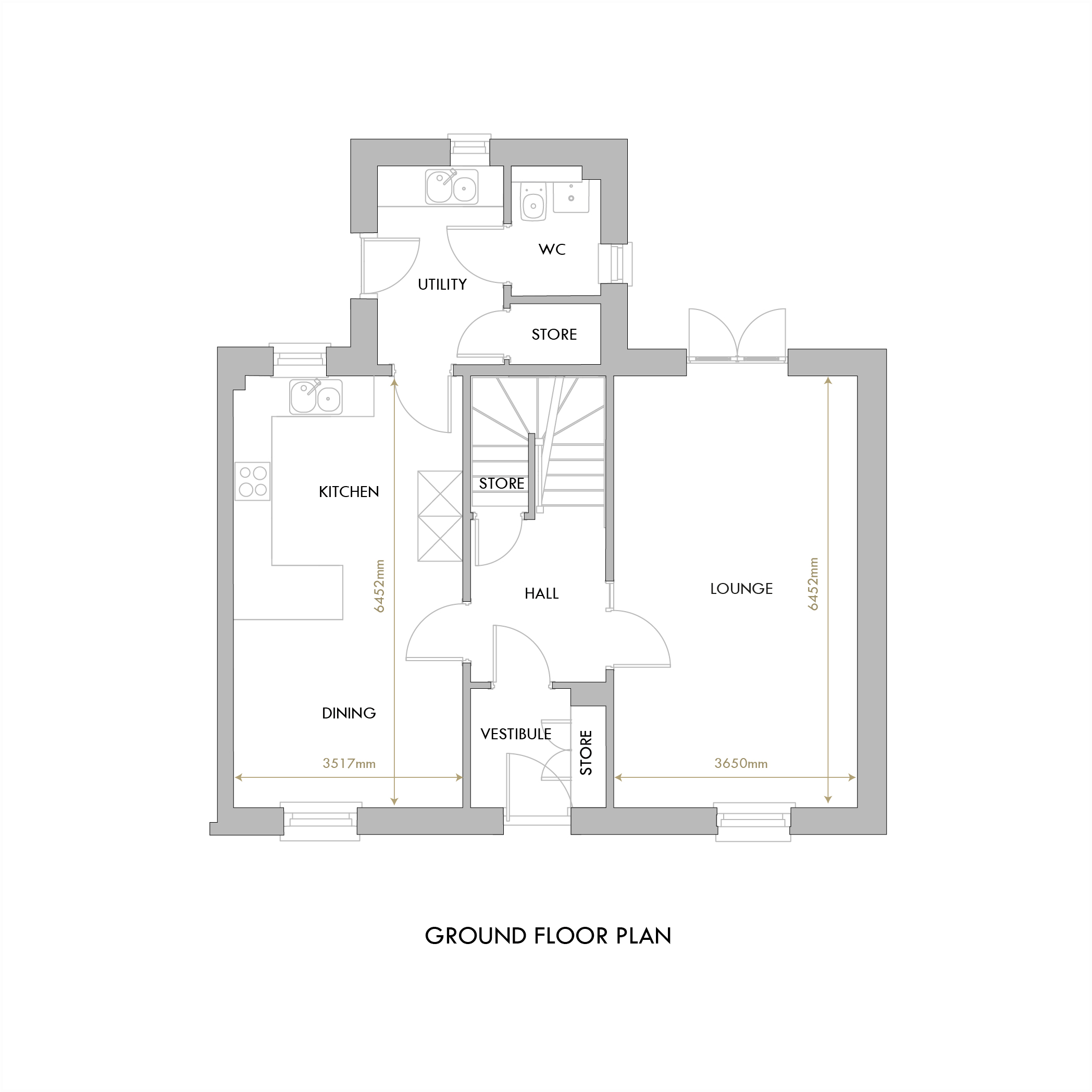 Gosford Ground Floorplan