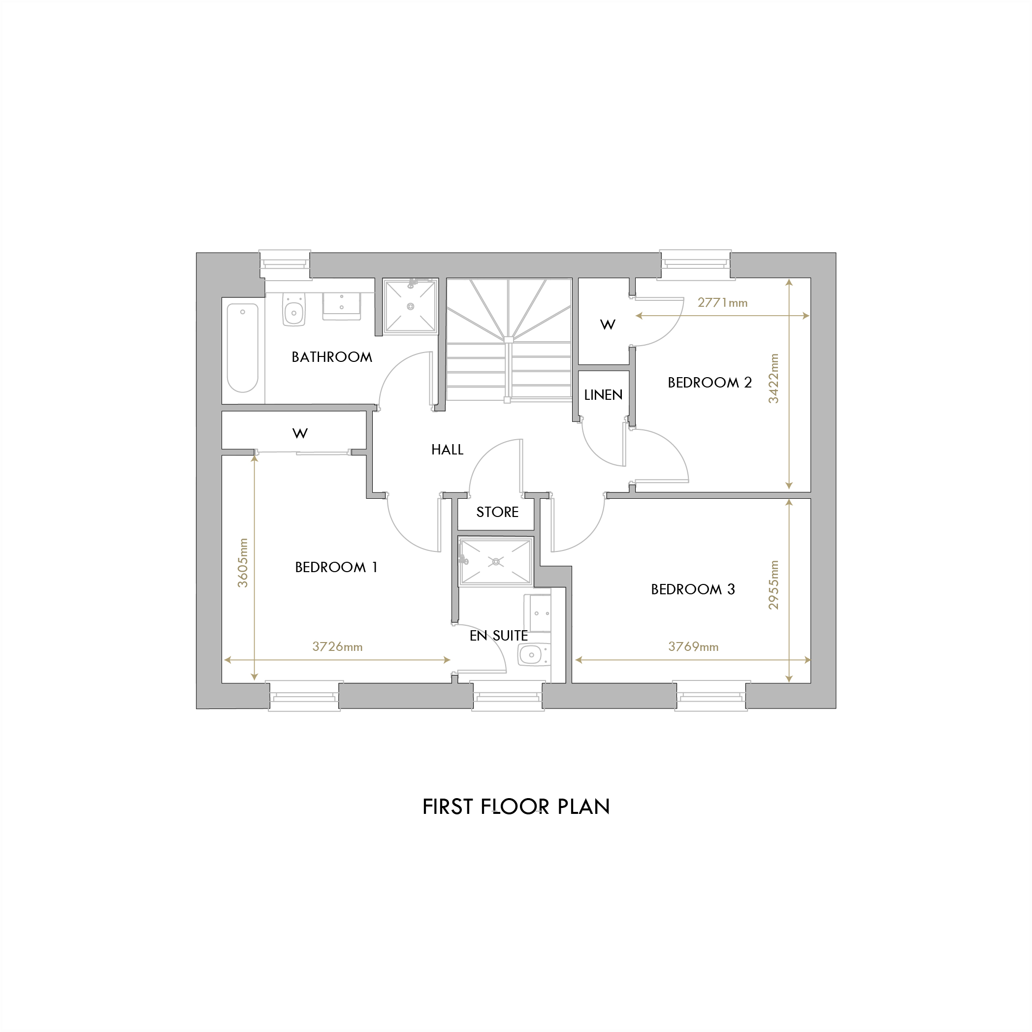 Gosford first floorplan