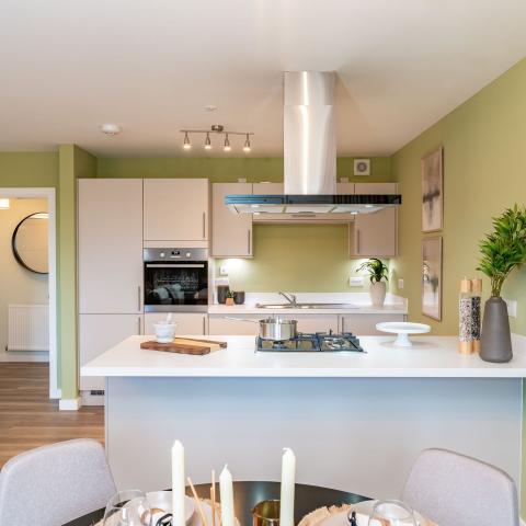 West Craigs Green Show apartment 