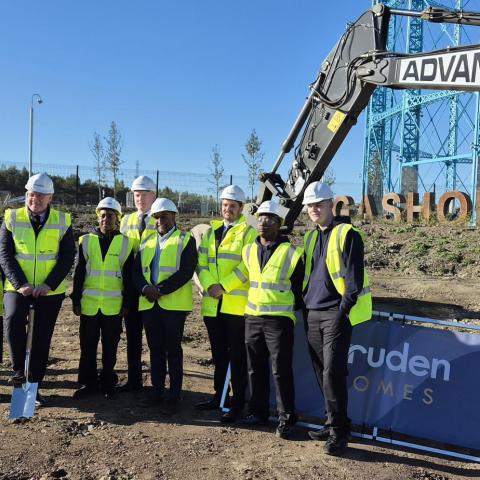 First Minister visit at Granton Waterfront
