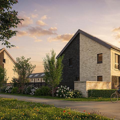 CGI of The Village development 