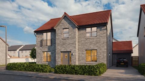 CGI of the Teviot house type