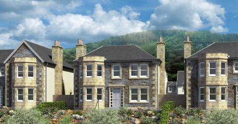 CGI of the Ettrick house type