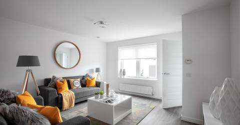 Vision show home living room 