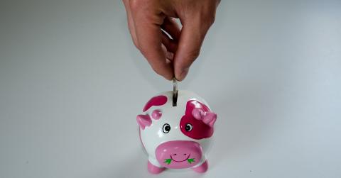 saving money image