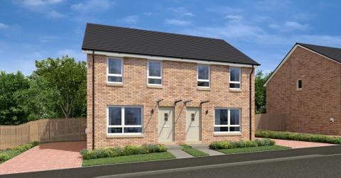 CGI of Borthwick house type