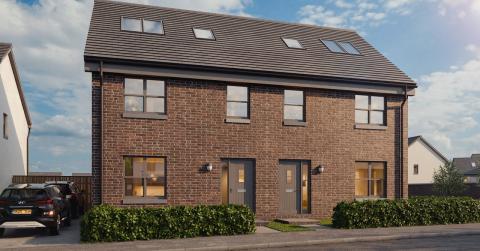 CGI of Garnock house type