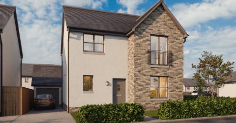 CGI of Irvine house type 