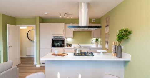 West Craigs Green Show apartment