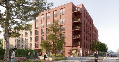 CGI of Salamander Yards 